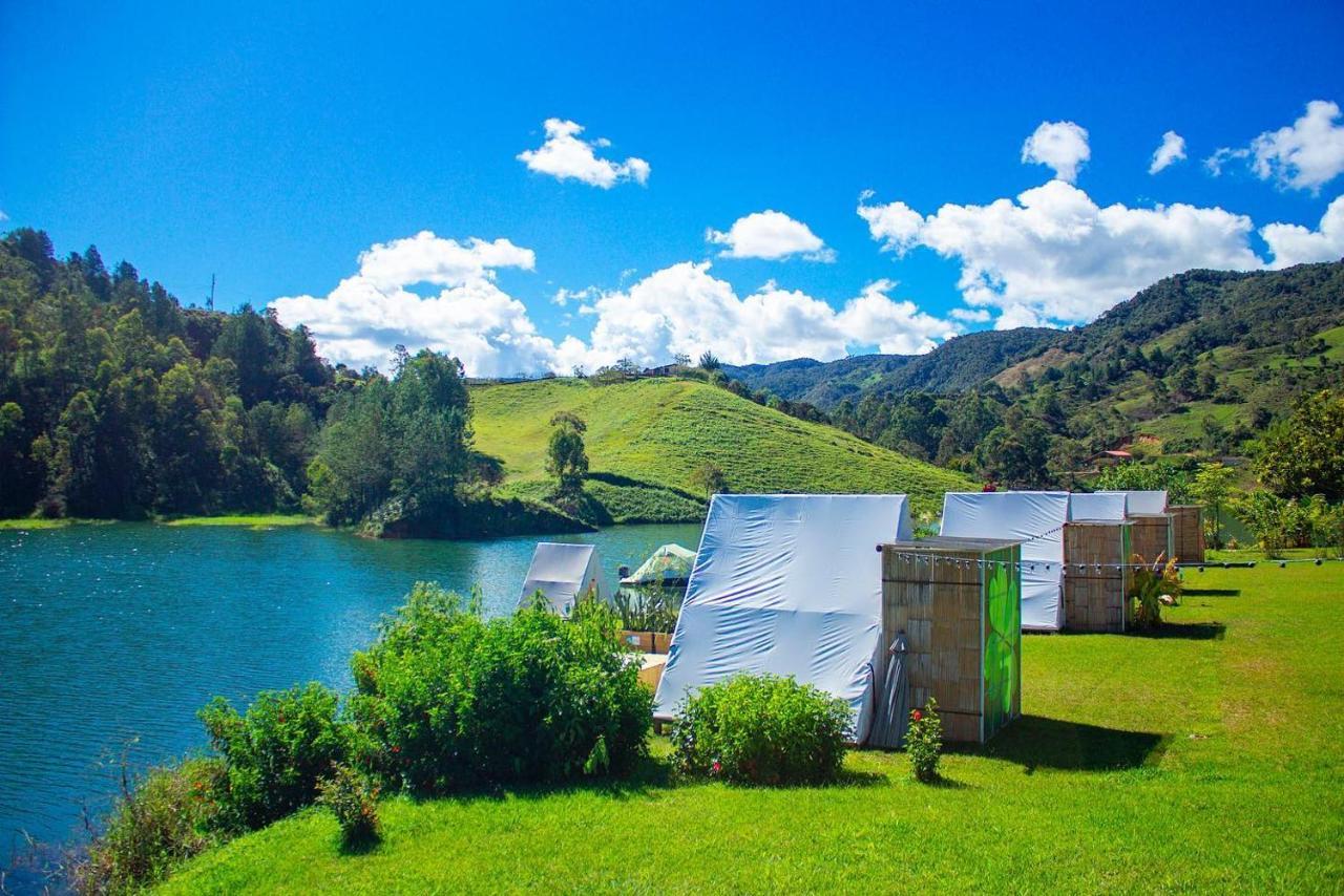 Aw Guatape Glamping Resort المظهر الخارجي الصورة