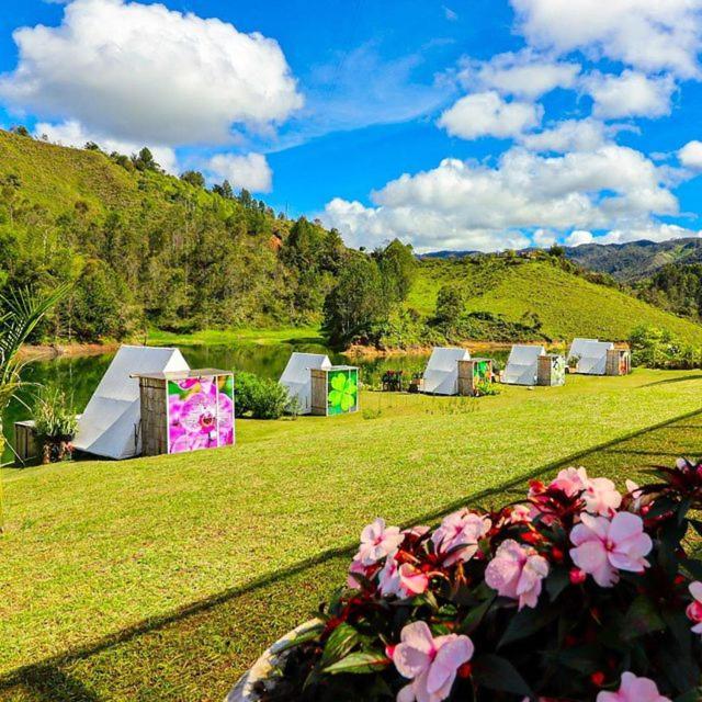 Aw Guatape Glamping Resort المظهر الخارجي الصورة